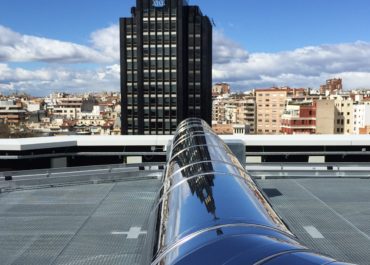 Una instalación de chimeneas emblemática en Madrid